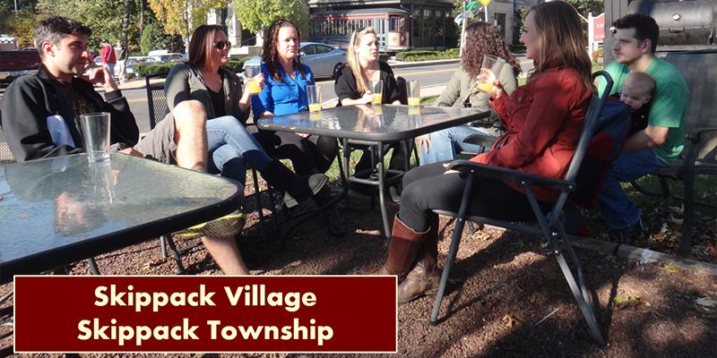 Picture of People Drinking in Skippack Village